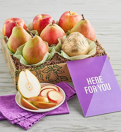 "Here for You" Pears and Apples 